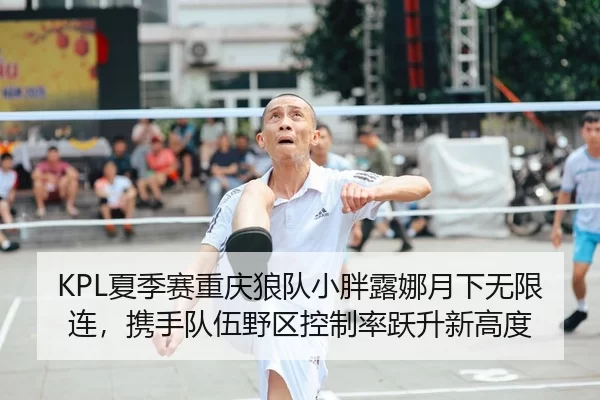 KPL夏季赛重庆狼队小胖露娜月下无限连，携手队伍野区控制率跃升新高度